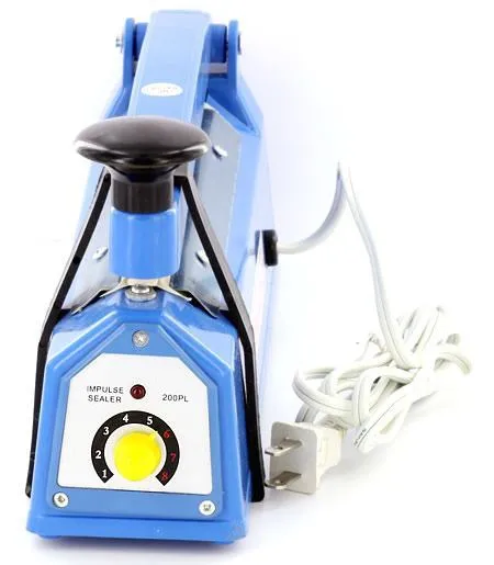 Precision Vibrators Compact 8 Impulse Heat Sealer w 400 Free Sterilization Pouches 110v or 220v