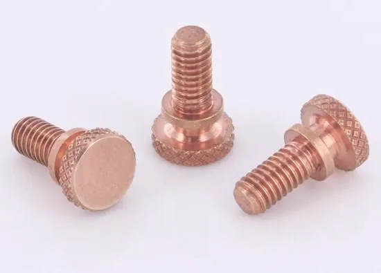 Precision Vibrators Copper Front Binding Post Screw M4 Metric Version 1