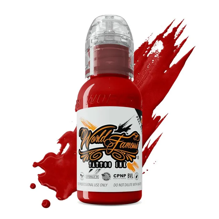 Red Hot World Famous Tattoo Ink Pick Size World Famous Vibrators Red Hot World Famous Tattoo Ink Pick Size World Famous Vibrators