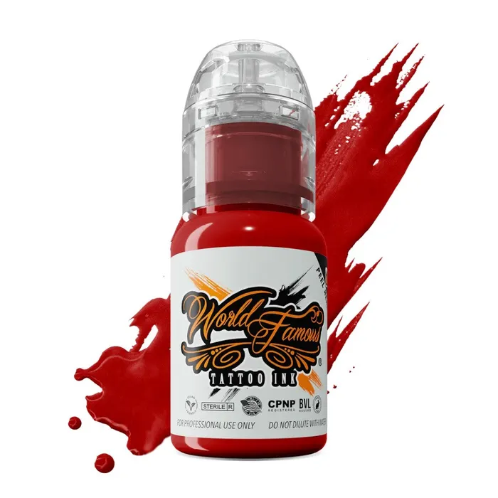 Red Hot World Famous Tattoo Ink Pick Size World Famous Vibrators Red Hot World Famous Tattoo Ink Pick Size World Famous Vibrators