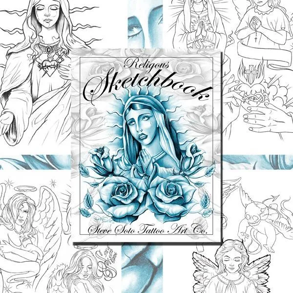 Religious Sketchbook By Steve Soto USA Vibrators