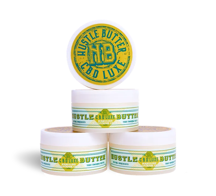 Richie Bulldog Certified Hustle Butter CBD Luxe Case of 24 5oz Tubs Hustle Butter Anal
