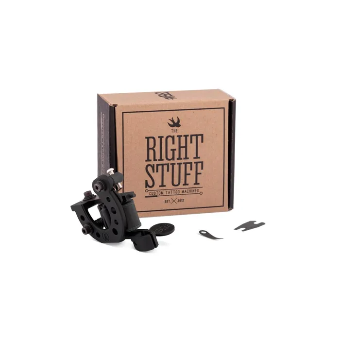 Right Stuff Right Stuff Lucky TrueLiner ALU Coil Tattoo Machine Black Anal