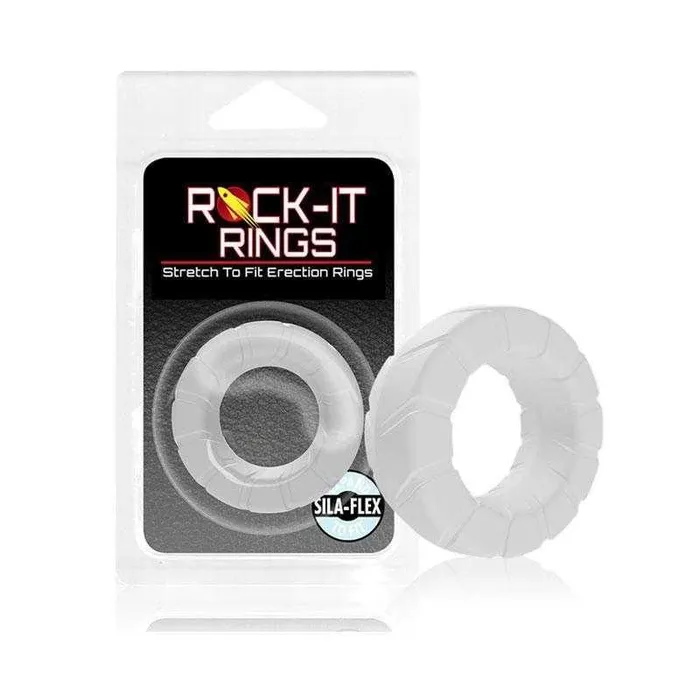 RockIt Rings LLC Male Sex Toys Rockit Rings Fat Tire CRing Translucent