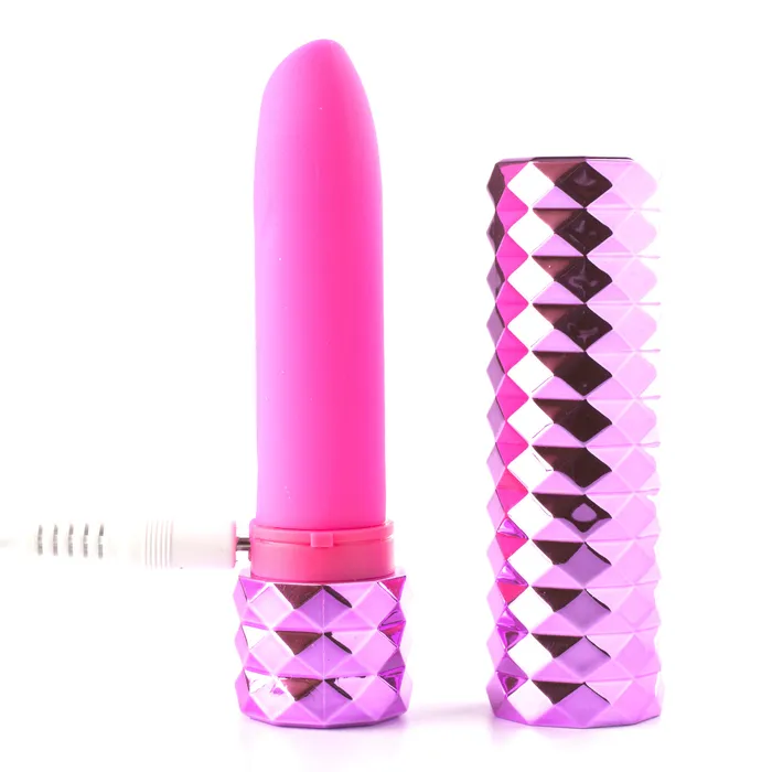 ROXIE Crystal Gems USB Rechargeable Lipstick Bullet Vibrator Maia Toys Female Sex Toys