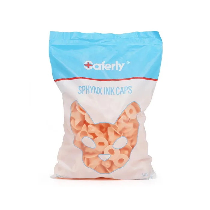 Saferly Male Sex Toys Saferly Sphynx Cat Ink Caps Size 16 Large Bag of 100 Pick Color