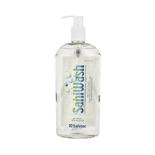 Safetec Vibrators Safetec SaniWash Antimicrobial Handwash 16oz Bottle