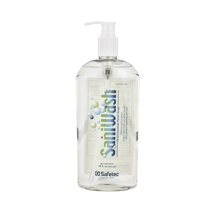 Safetec Vibrators Safetec SaniWash Antimicrobial Handwash 16oz Bottle