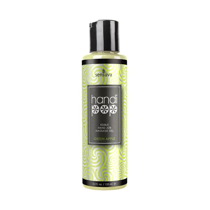 Sensuva Enhancers Handipop Edible Hand Job Massage Gel 42 oz 125 mL 6 Flavors