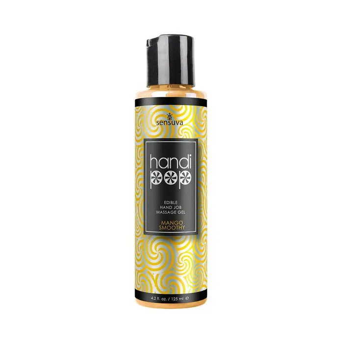Sensuva Enhancers Handipop Edible Hand Job Massage Gel 42 oz 125 mL 6 Flavors