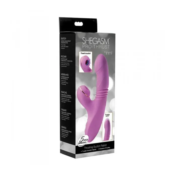 SheGasm ProThrust Thrusting Rabbit xr Vibrators