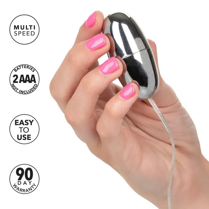 Slim Teardrop Wired Remote Control Vibrating Bullet Various Colors CalExotics Female Sex Toys
