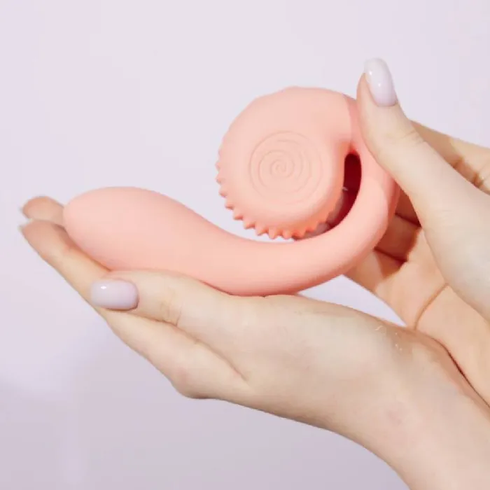 Snail Gizi Compact Ultra Powerful 2 Motor Dual Stimulating Vibrator Pink Snail Vibe Vibrators Snail Gizi Compact Ultra Powerful 2 Motor Dual Stimulating Vibrator Pink Snail Vibe Vibrators