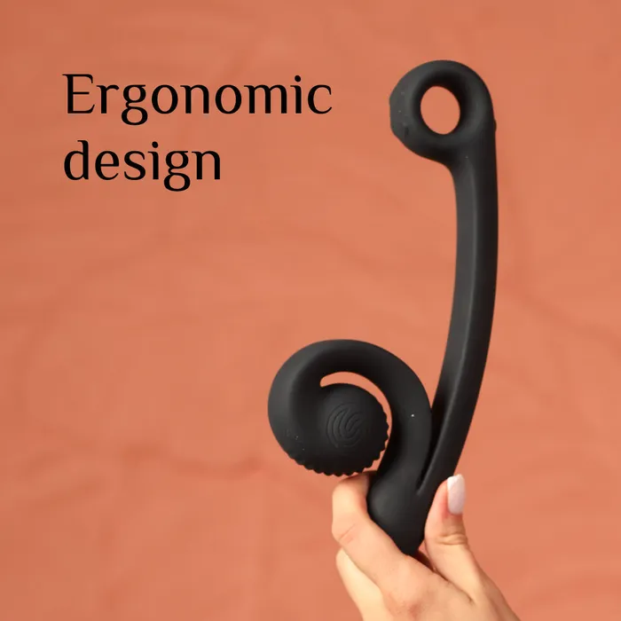 Snail Vibe Vibrators Snail Vibe Curve Ultra Powerful 2 Motor Dual Stimulating Vibrator Black Snail Vibe Vibrators Snail Vibe Curve Ultra Powerful 2 Motor Dual Stimulating Vibrator Black