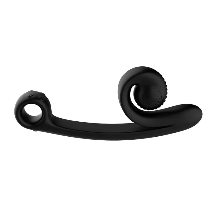 Snail Vibe Vibrators Snail Vibe Curve Ultra Powerful 2 Motor Dual Stimulating Vibrator Black