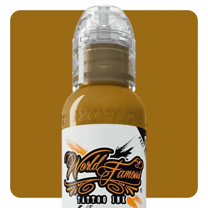 Spanish Gold World Famous Tattoo Ink Pick Size World Famous Vibrators