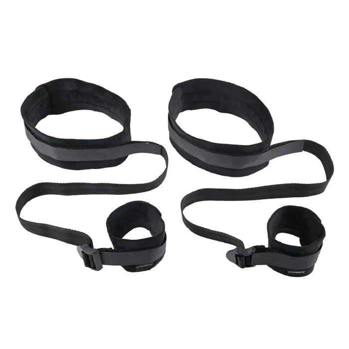 Sportsheets Couples Sex And Mischief Brat Wrist To Thigh Cuffs