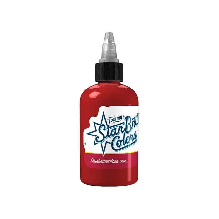 StarBrite Colors Tattoo Ink by Tommys Supplies Crimson Red Pick Your Size StarBrite Tommys Vibrators