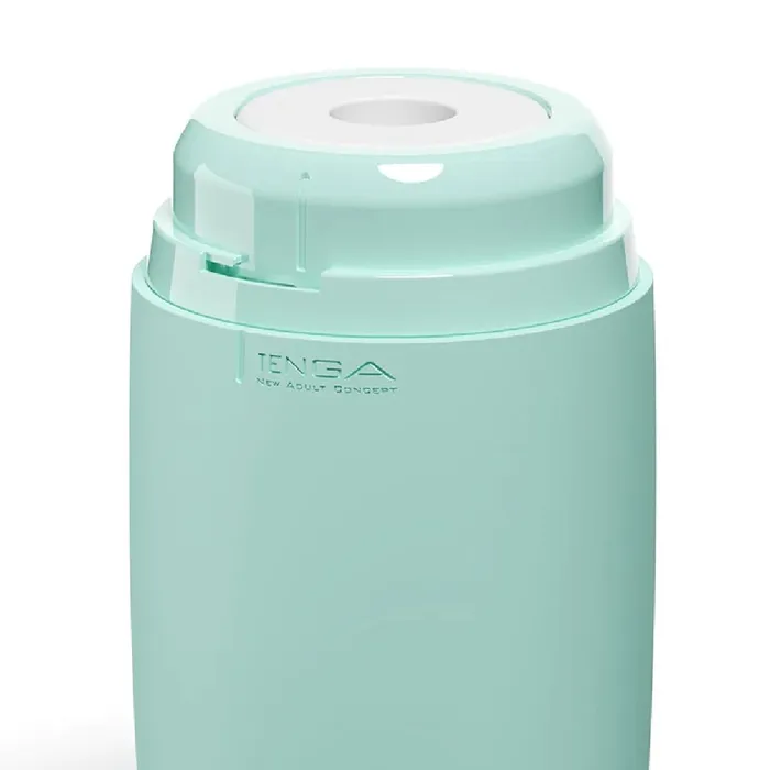 Tenga Male Sex Toys Tenga Puffy Discreet Ultra Soft Beaded Masturbator Mint Green