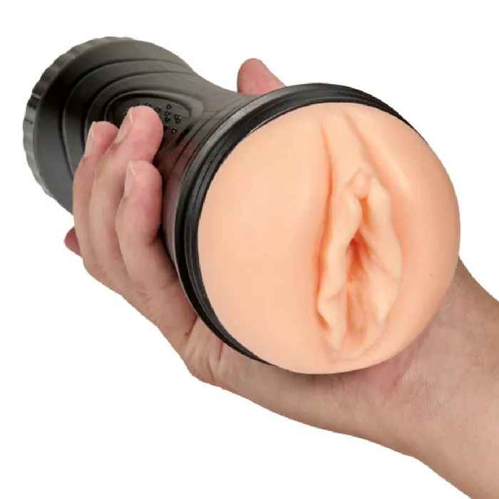 The Torch Pussy Stroker Vanilla Blush Male Sex Toys