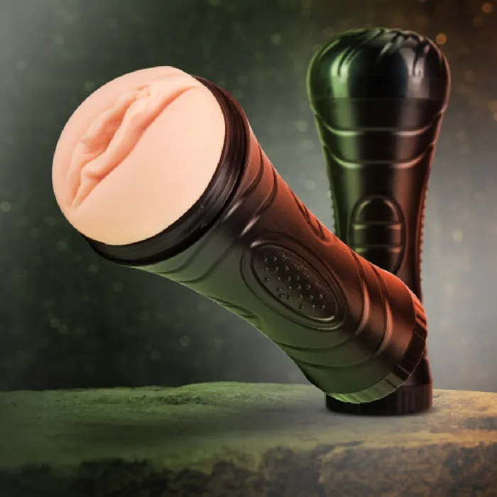 The Torch Pussy Stroker Vanilla Blush Male Sex Toys