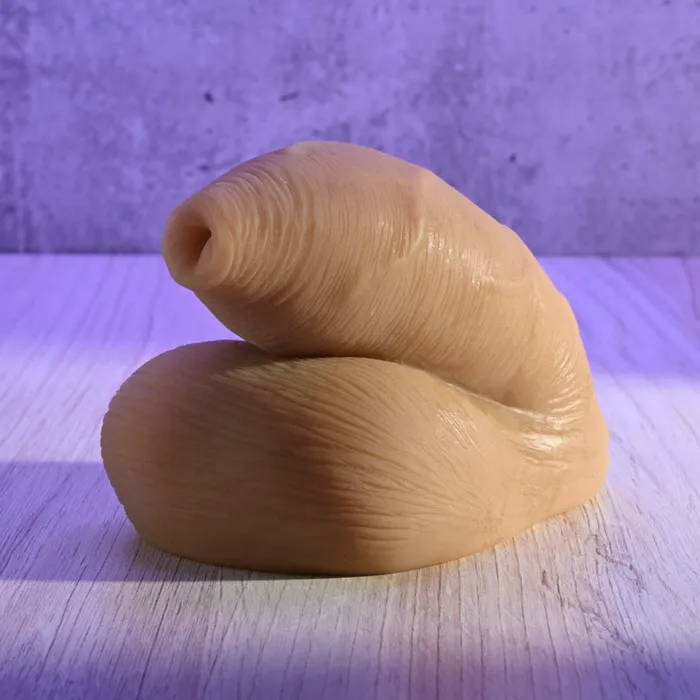 The Uncircumcised Packer Medium Tone Evolved Novelties Female Sex Toys