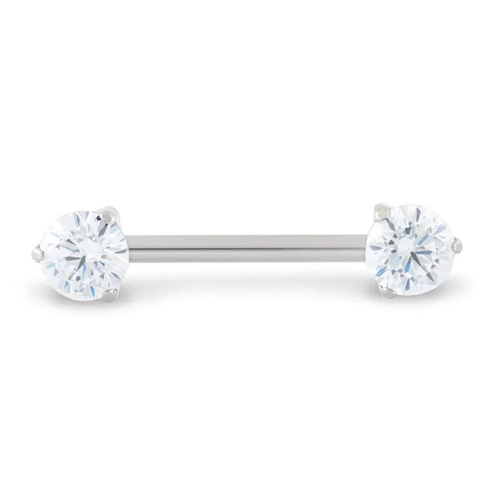 Tilum 14g 916 ProngSet Jewel Threadless Titanium Nipple Barbell Price Per 1 Tilum Female Sex Toys Tilum 14g 916 ProngSet Jewel Threadless Titanium Nipple Barbell Price Per 1 Tilum Female Sex Toys