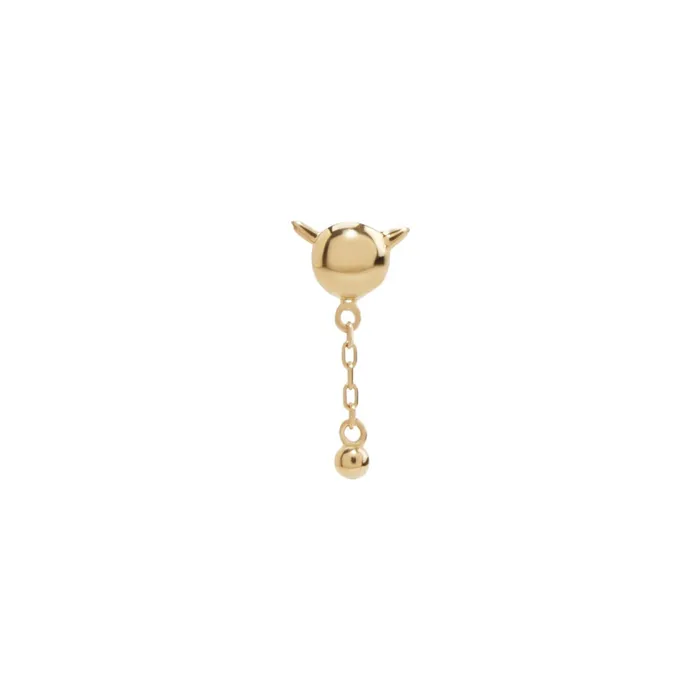 Tilum 14kt Yellow Gold Impish Threadless Top Price Per 1 Tilum Vibrators