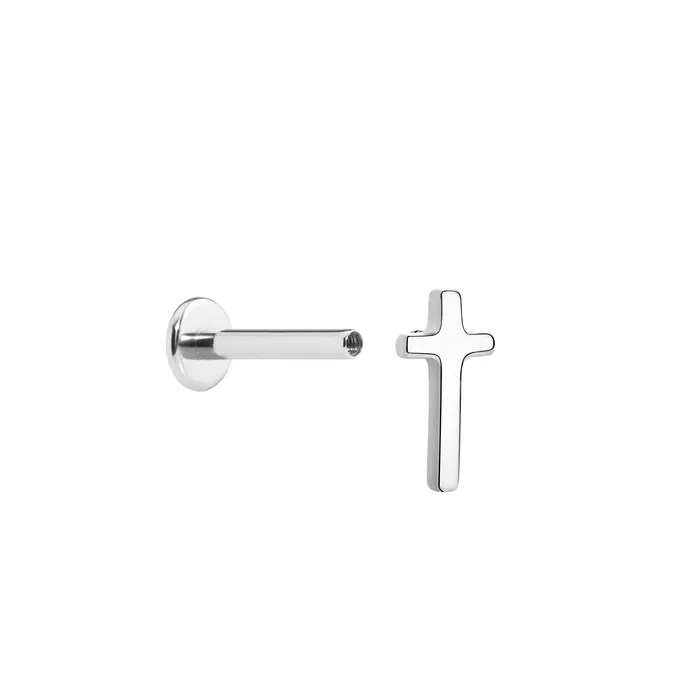 Tilum 18g16g Internally Threaded Titanium Cross Top Price Per 1 Tilum Vibrators