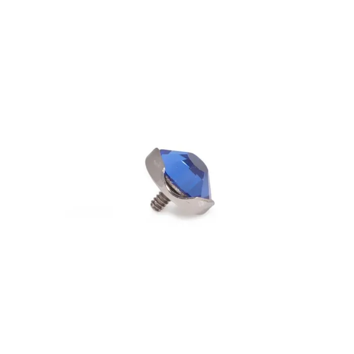 Tilum Anal Tilum 18g16g Internally Threaded Titanium 44mm Jeweled ProngSet Top Price Per 1