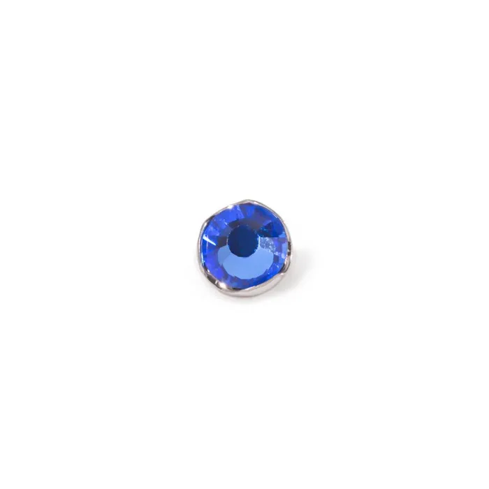 Tilum Anal Tilum 18g16g Internally Threaded Titanium 44mm Jeweled ProngSet Top Price Per 1