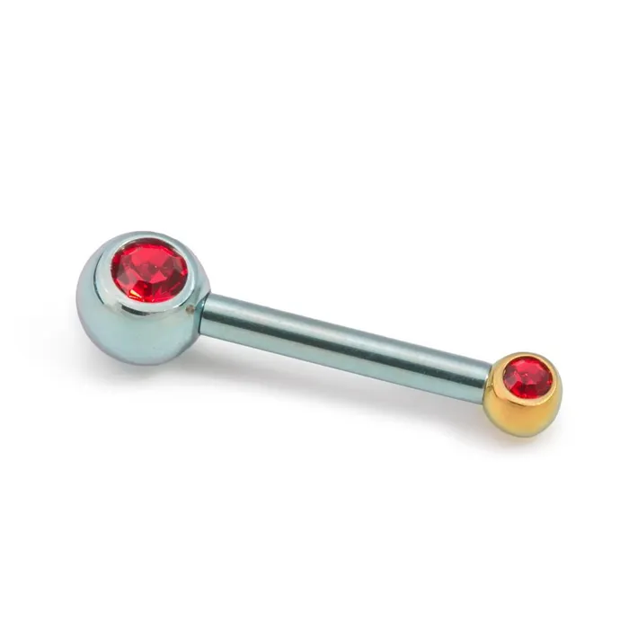 Tilum Male Sex Toys Tilum 14g12g Internally Threaded 90 Swarovski Jeweled Titanium Ball 3mm Price Per 1