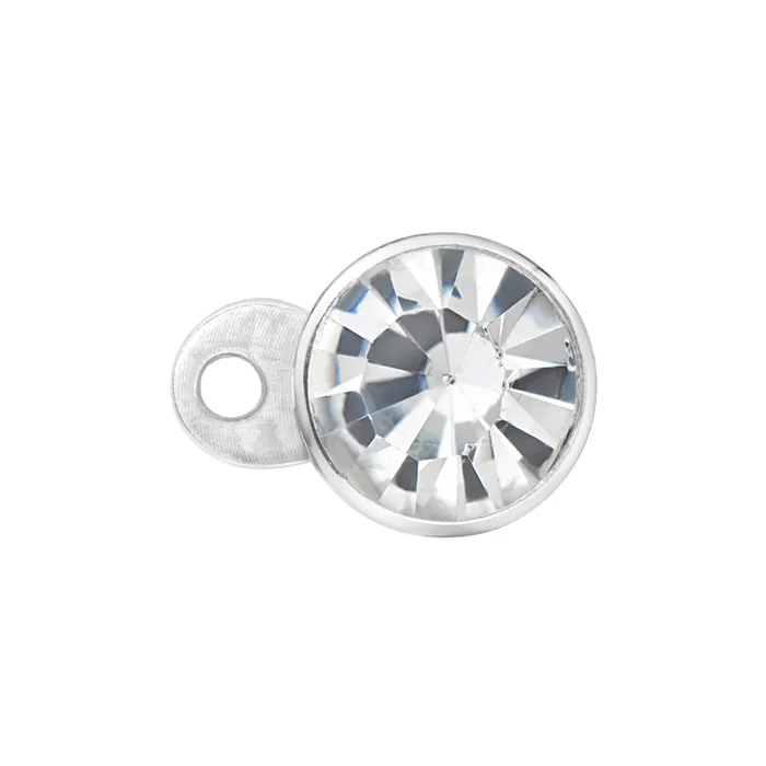 Tilum Male Sex Toys Tilum 14g Titanium Dermal Anchor with 15mm Rise and Flat Jewel Top Price Per 1