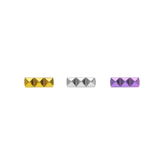 Tilum Tromino Titanium Threadless Top Price Per 1 Painful Pleasures Vibrators