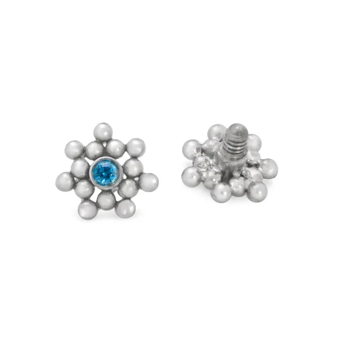Tilum Vibrators Tilum 14g12g Internally Threaded Micron Bead Cluster Titanium Jewel Top Price Per 1