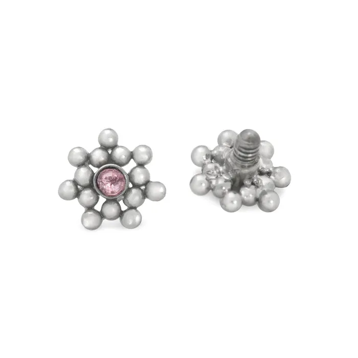 Tilum Vibrators Tilum 14g12g Internally Threaded Micron Bead Cluster Titanium Jewel Top Price Per 1