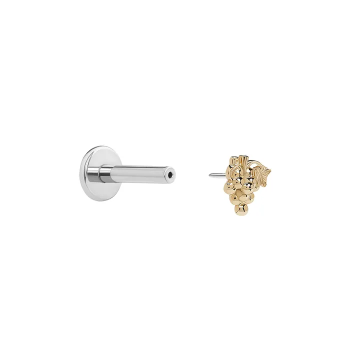 Tilum Vibrators Tilum 14kt Yellow Gold Dionysus Threadless Top Price Per 1