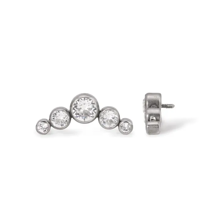 Tilum Vibrators Tilum 18g16g Internally Threaded Crescent Cluster Top Price Per 1 Tilum Vibrators Tilum 18g16g Internally Threaded Crescent Cluster Top Price Per 1