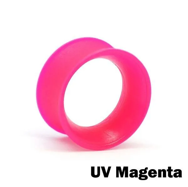 UV Magenta Silicone Skin Eyelet by Kaos Softwear 10g up to 1 Price Per 1 Kaos Dildos
