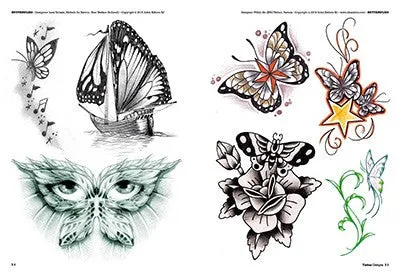 Vibrators 3ntini Butterfly Designs Softcover Book