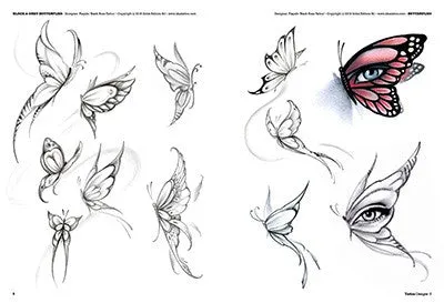 Vibrators 3ntini Butterfly Designs Softcover Book