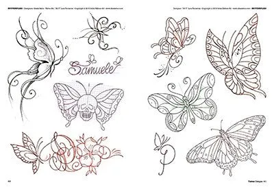 Vibrators 3ntini Butterfly Designs Softcover Book