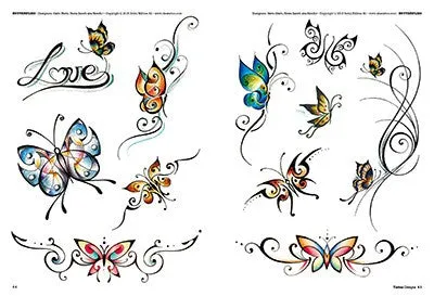 Vibrators 3ntini Butterfly Designs Softcover Book