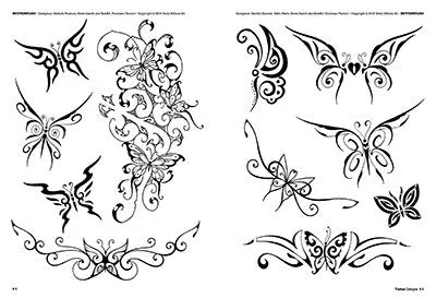 Vibrators 3ntini Butterfly Designs Softcover Book