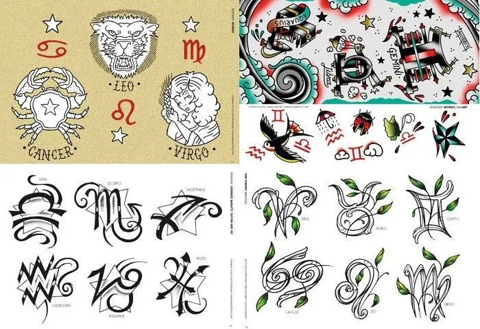 Vibrators 3ntini Tattoo Professionist Book 13 All About Zodiac Symbols Vibrators 3ntini Tattoo Professionist Book 13 All About Zodiac Symbols