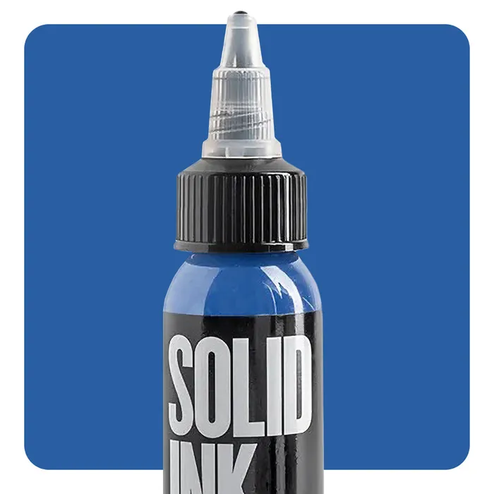 Vibrators Boca Blue Solid Ink Pick Size Solid Ink