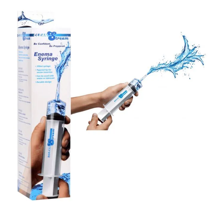 Vibrators Clean Stream Enema Syringe 150 ml XR Brand