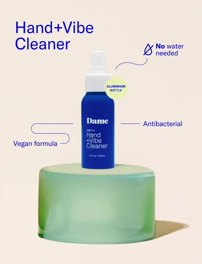 Vibrators Dame Products Hand Vibe Cleaner