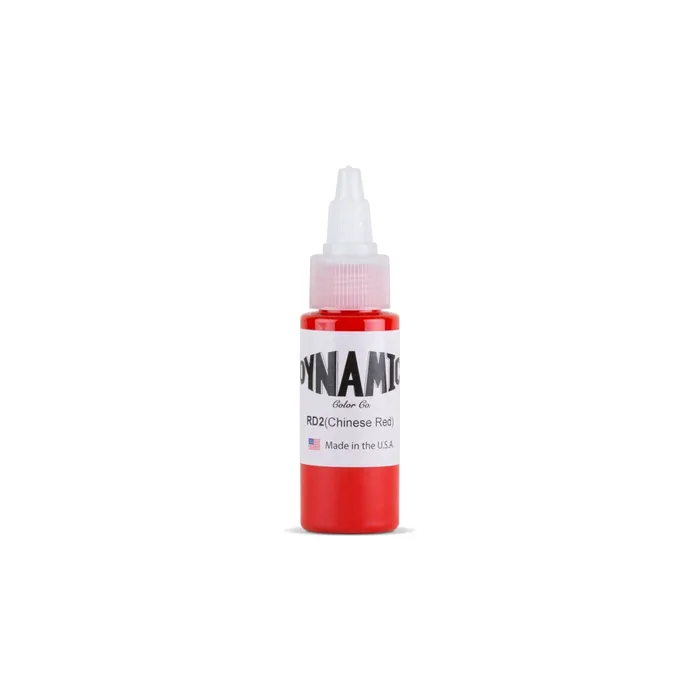 Vibrators Dynamic Dynamic Chinese Red Tattoo Ink 1oz Bottle