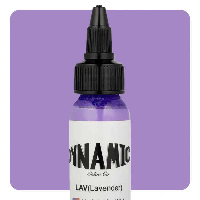 Vibrators Dynamic Dynamic Lavender Tattoo Ink 1oz Bottle